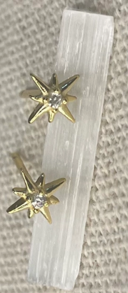 Crystal Star Studs