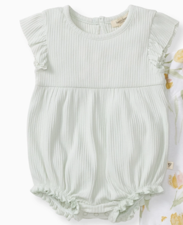 Pale Moss Bubble Onesie
