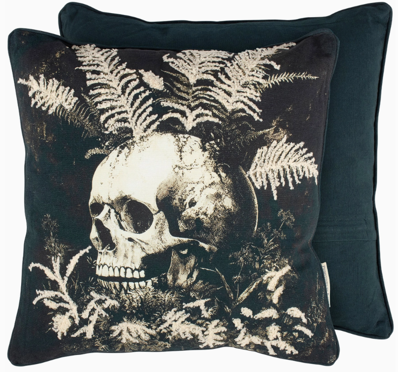 Skull Plant Pillow
