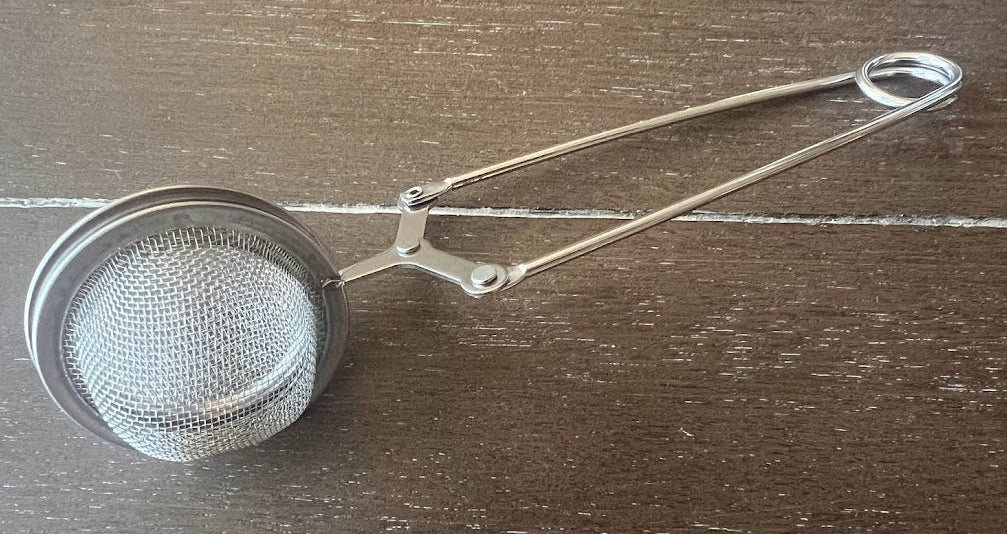 Stainless steel tea strainer