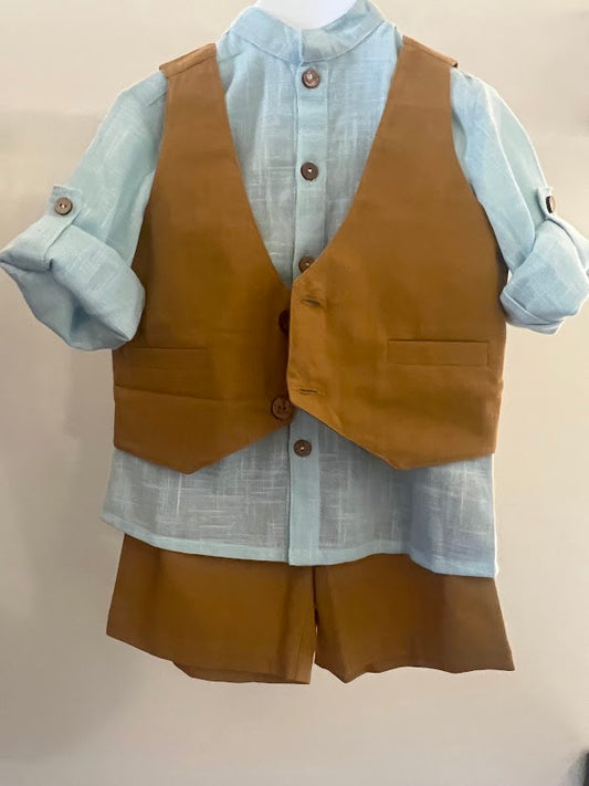 3 Piece Short Set