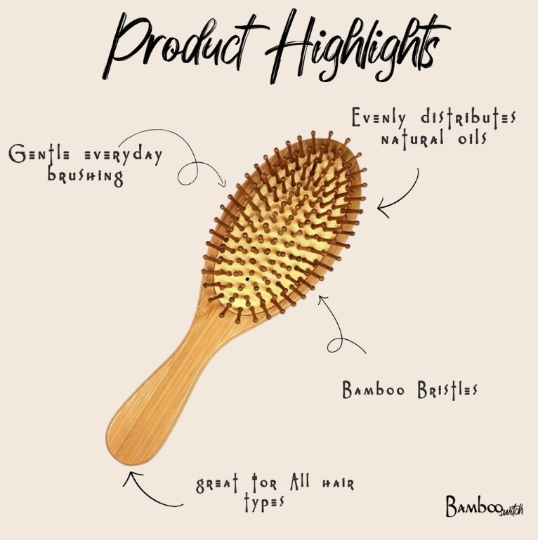 Bamboo Hair Brush