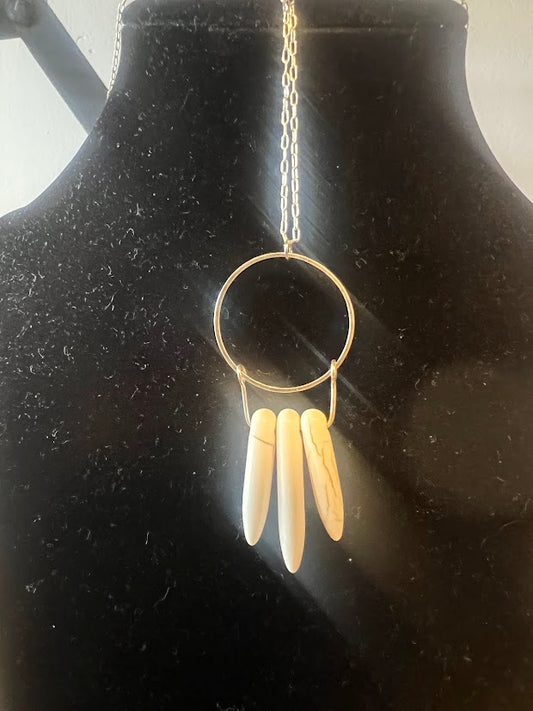 Bones Necklace 22"