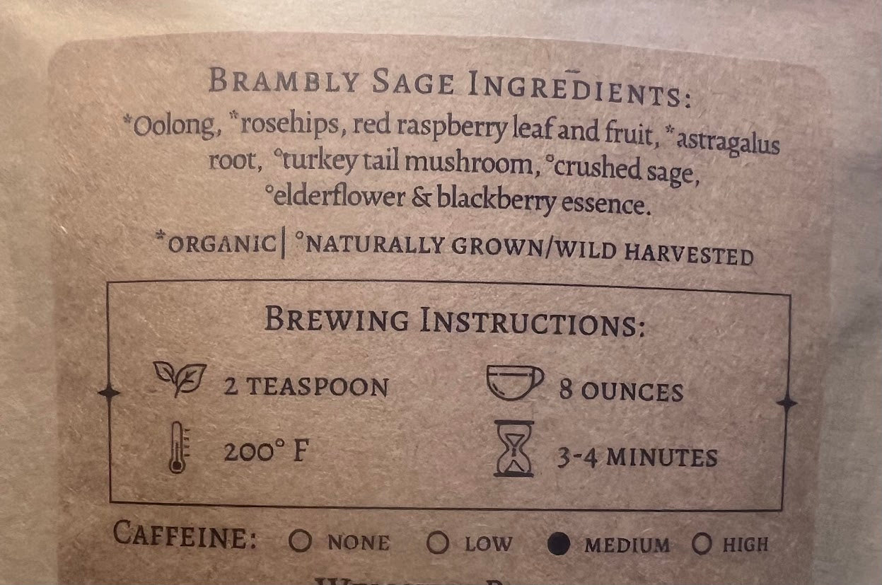 Brambly Sage Loose Leaf Tea