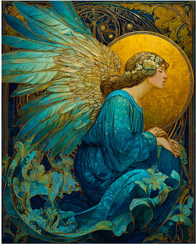 Midnight Angel Print