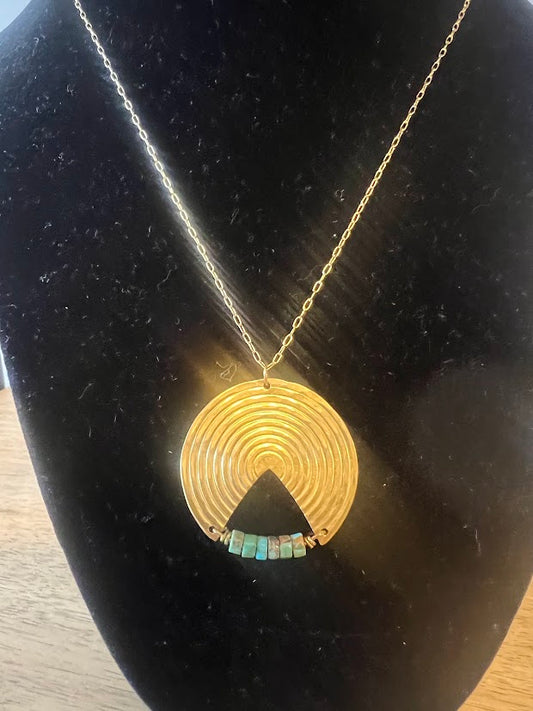 Peace Necklace 22"