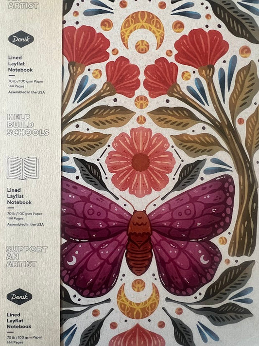 Purple Wings Notebook