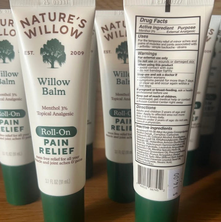 Nature's Willow Roll-On