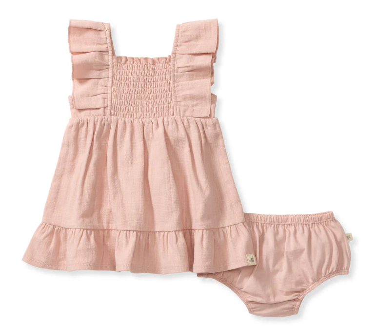 Rose Ruffle Dress