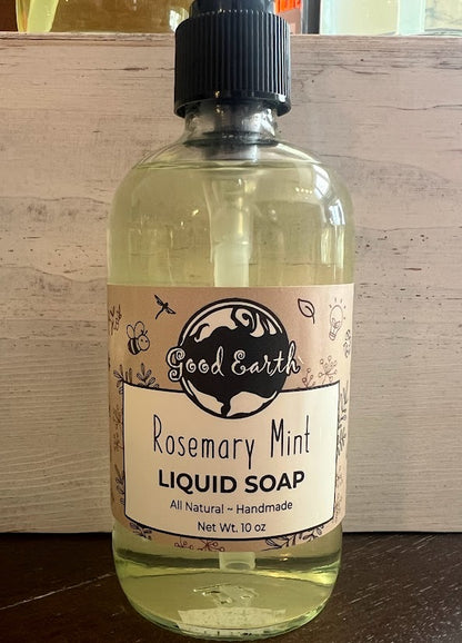 Rosemary Mint Liquid Soap