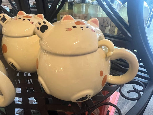 Cat Mug Yellow