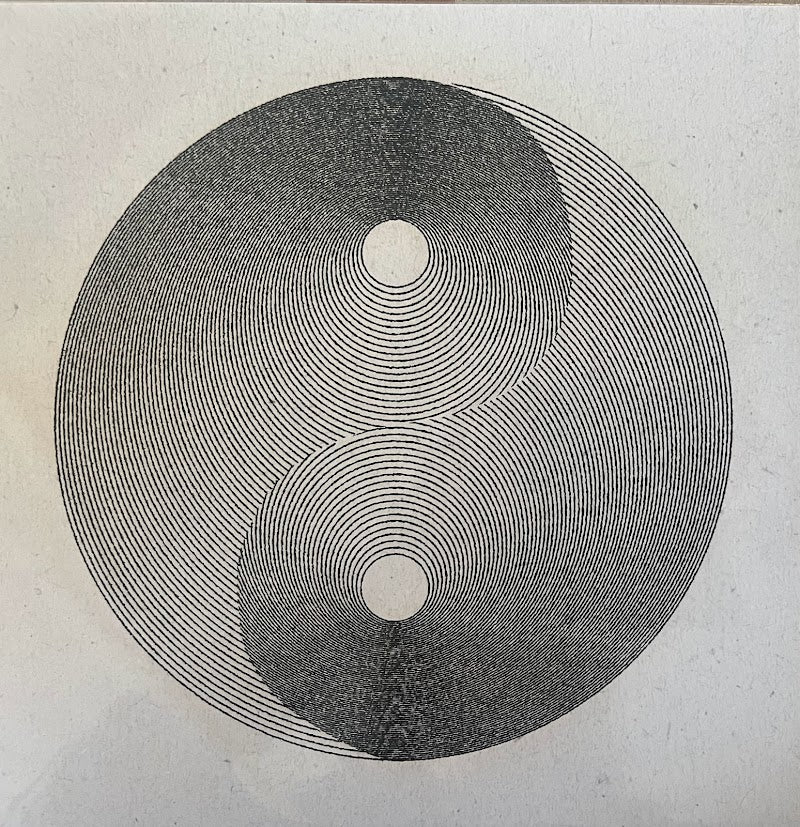 Yin Yang Print